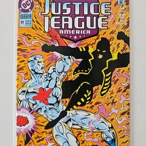 JUSTICE LEAGUE America #81 Oct 1993 DC Comics Captain Atom VF/NM